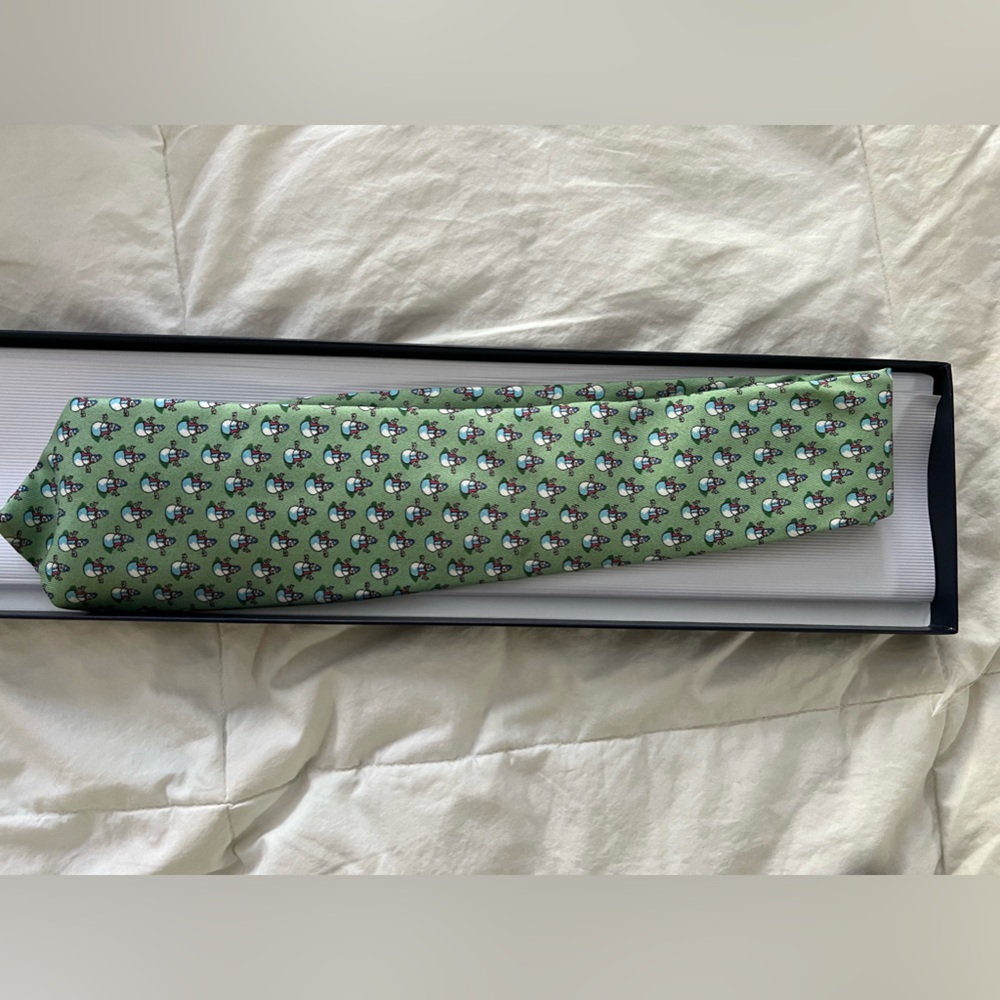 Snowman Vineyard Vine Boys Tie